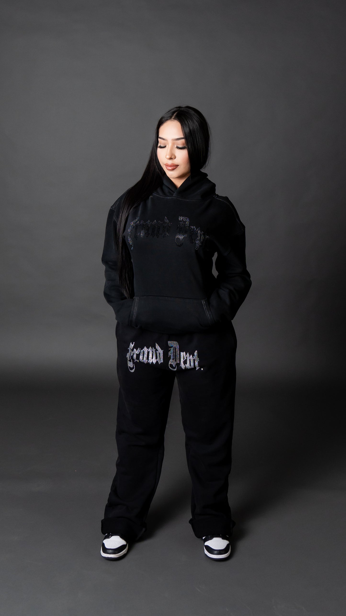 Total Black Sweatsuit