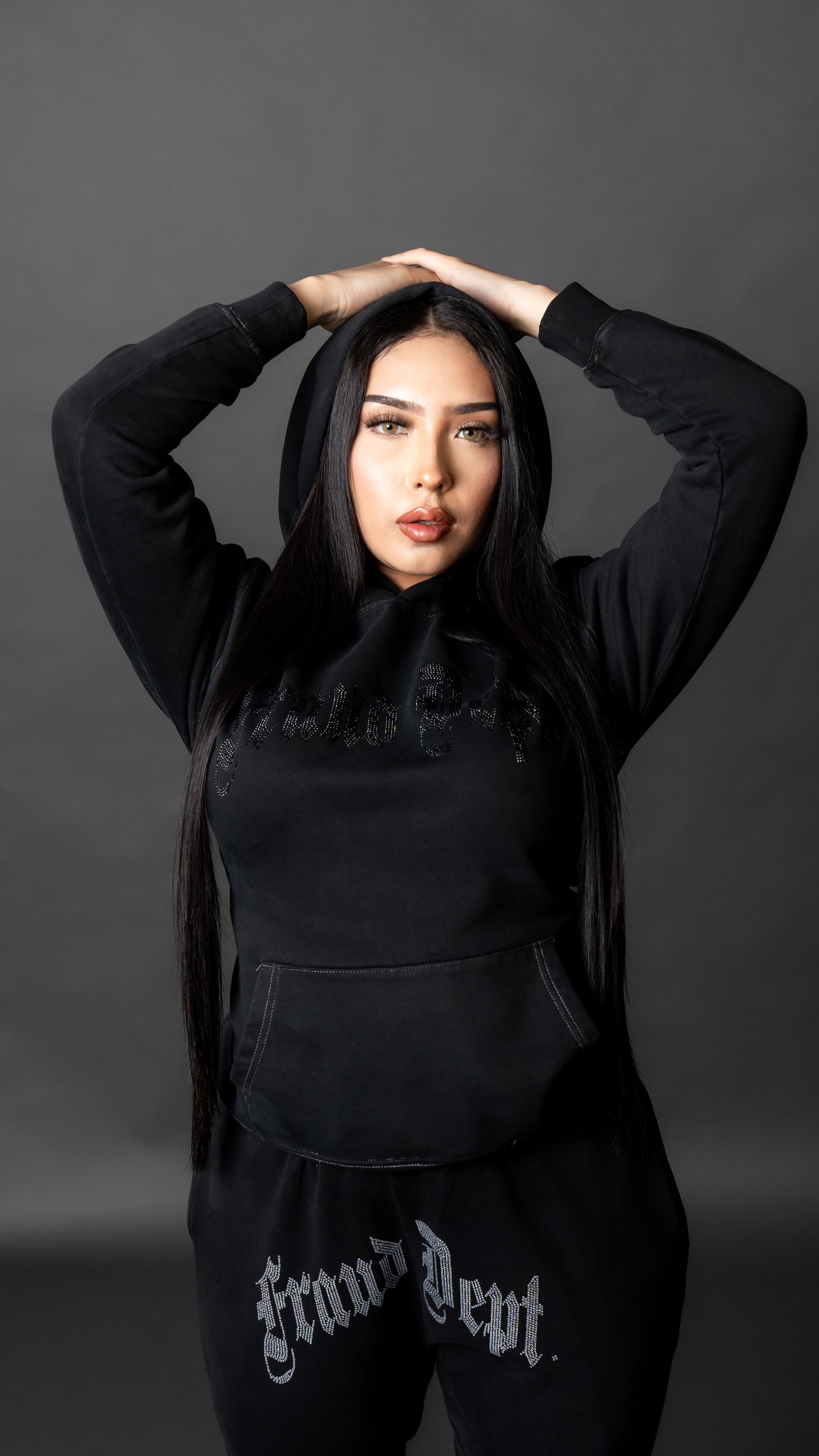 Total Black Hoodie